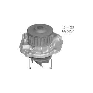 Vattenpump, abarth,alfa romeo,fiat,jeep,lancia, 46520401, 55184081, 55198547, 55204538, 55221397, 55284051, 71777350