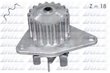 Vattenpump, citroën c2, c3 i, c4 i, c4 coupé, peugeot 1007, 206 halvkombi, 206 sw, 207, 307, 307 break, 307 sw, 1201G2, 1609314