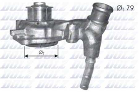 Vattenpump, ford mondeo i, mondeo ii, mondeo sedan i, mondeo sedan ii, mondeo turnier i, mondeo turnier ii, 1318354, 1517754, 5