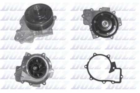 Vattenpump, mercedes-benz viano [w639], vito / mixto skåp [w639], vito buss [w639], 6512003501, 6512004101