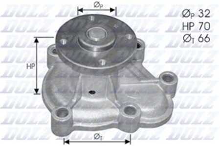 Vattenpump, opel corsa a halvkombi, corsa a tr, corsa b, kadett e, kadett e halvkombi, kadett e kombi, 1334034, 1334102, 133410