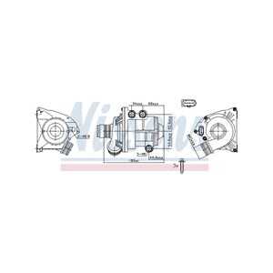 Vattenpump, bmw x5 [e70], 11517546996, 11517568595, 11519894484