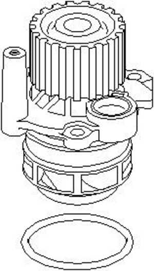 Vattenpump, audi,seat,skoda,vw, 03G 121 011