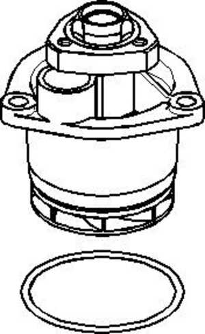 Vattenpump, opel,vauxhall, 13 34 117, 90540478