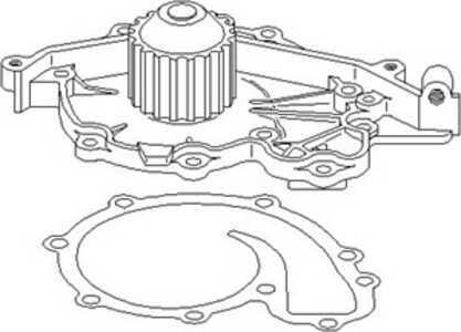 Vattenpump, renault espace iii, laguna i, laguna grandtour i, 8200 042 514