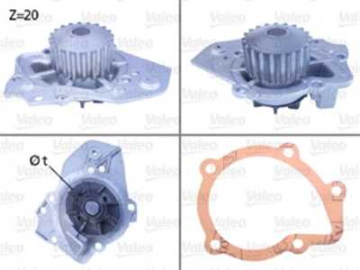 Vattenpump, citroën,peugeot,talbot, 120139, 1201-39, 120163, 1201-63, 1201A9, 1201-A9, 95655207, 95656566