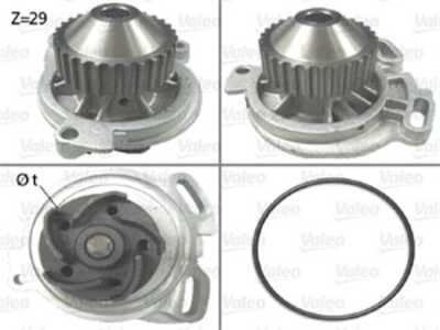 Vattenpump, audi, 034121004, 034121004A, 034121004X, 034121004Y, 034121005D, 34121004, 34121004A, 34121004X, 34121004Y, 3412100