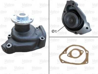 Vattenpump, nissan trade flak/chassi, 741001052, 741001122