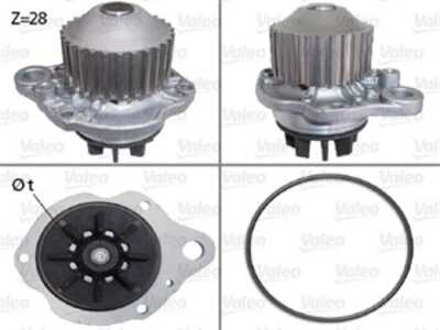 Vattenpump, citroën,peugeot,renault, 1201A6, 1201-A6, 1201C7, 1201-C7, 9640344280