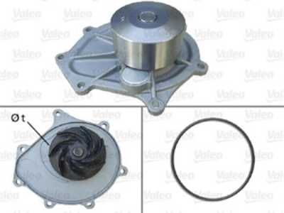 Vattenpump, land rover,mg,rover, GWP2602, PEB102240