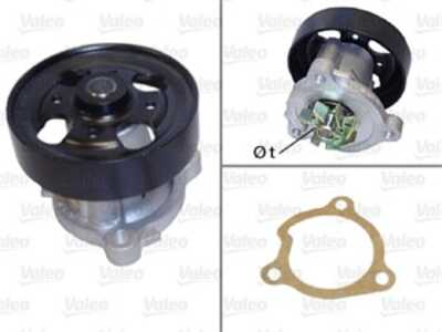 Vattenpump, nissan primera, primera hatchback, primera kombi, teana i, teana ii, x-trail i, x-trail ii, renault koleos i, 21010