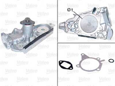 Vattenpump, mazda 323 c v, 323 f v, 323 f vi, 323 p v, 323 s v, 323 s vi, mx-3, mx-5 i, mx-5 ii, toyota yaris, 8ABB15010, 8ABB-