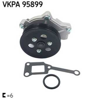 Vattenpump, hyundai,kia, 25100-2F000, 25100-2F700, 25130-2F000