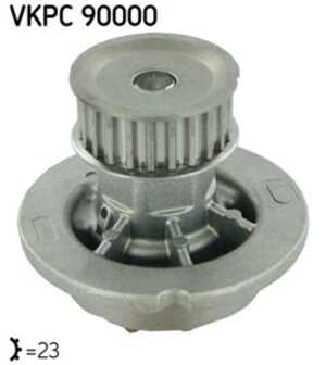 Vattenpump, chevrolet lacetti, lacetti kombi, nubira kombi, nubira sedan, daewoo lacetti halvkombi, nubira sedan, nubira wagon,