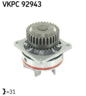 Vattenpump, nissan 350z coupé, 350z roadster, murano i, teana i, renault espace iv, laguna grandtour iii, vel satis, 21010-AL52