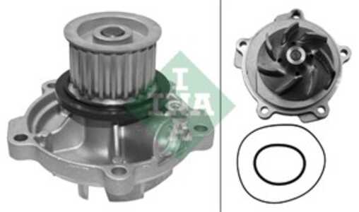 Vattenpump, chrysler voyager iv, dodge nitro, ldv maxus buss, maxus flak/chassi, maxus skåp, 5066 809AB, 5066809AA, 5066809AB, 