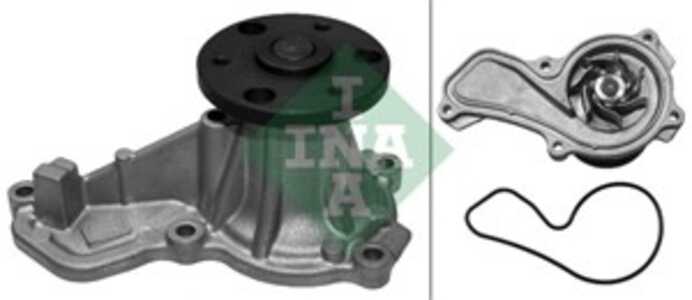 Vattenpump, honda accord viii, accord kombi viii, cr-v iii, cr-v iv, 19200R1PU01, 19200-R1P-U01, 19200RZP003, 19200-RZP-003, 19