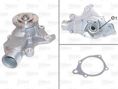 Vattenpump, jeep cherokee, comanche, grand cherokee ii, wrangler i, wrangler ii, 4626 215, 4626215, 4626215AD, 4626215AE, 46262