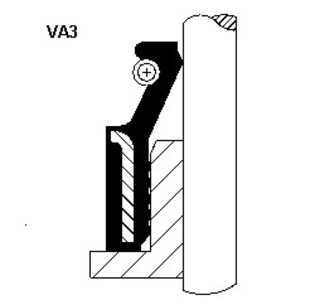 Ventilpackning, Insugssidan, porsche 911, 911 cabriolet, 911 targa, 914, 924, 928, 944, 5010295494, 96410411106