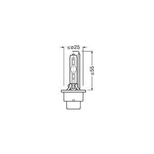 Xenonlampa D2S P32d-2, passar många modeller