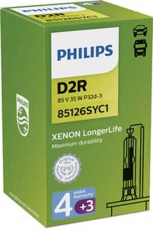 Xenonlampa PHILIPS Xenon LongerLife D2r P32d-3, honda,volvo,subaru,mitsubishi,nissan,citroën,mini,mercedes-benz,fiat,lexus,audi